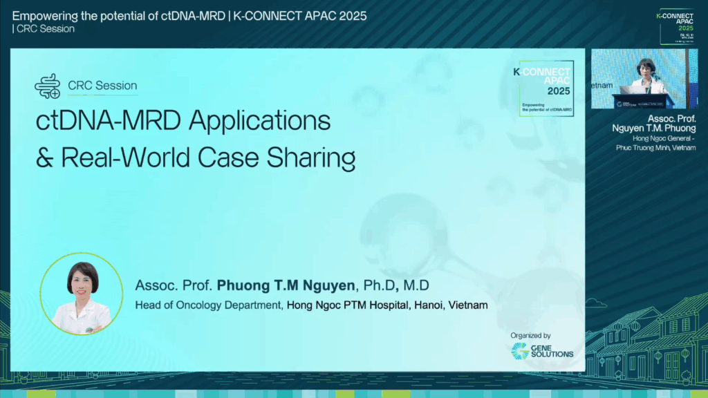 kconnect.genesolutions.com real time molecular surveillance in colorectal cancer lessons from a challenging case 2. crc session dr. phuong thumbnail - The K-CONNECT Platform